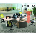 CTHT-1542 intelligently designed manual height adjustable desk without modesty panel